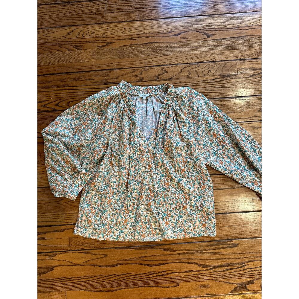 Rails Amal Floral Print Blouse NWOT Small - Picture 9 of 12